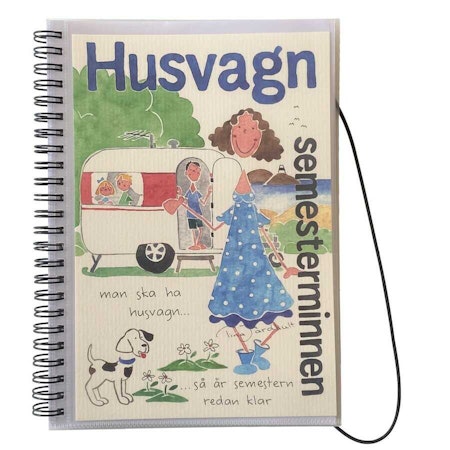 Anteckningsbok Husvagn