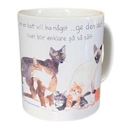 Mugg Katt