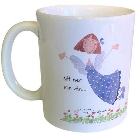 Mugg Sitt ner min vän