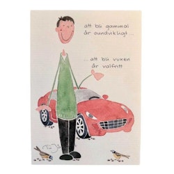 Enkelkort Att bli gammal