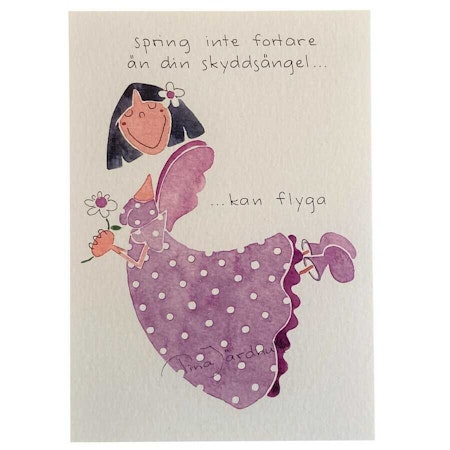 Enkelkort Spring inte fortare
