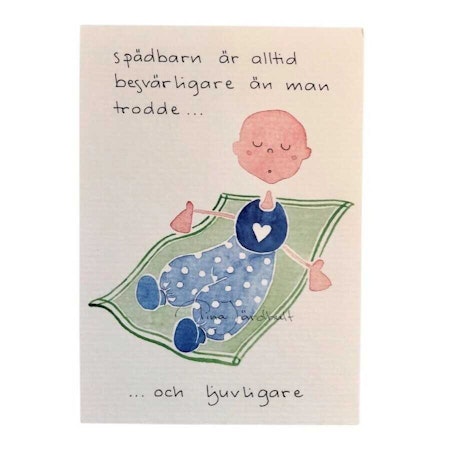Enkelkort spädbarn