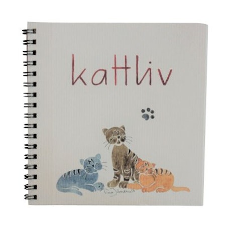 Vykortsalbum kattliv