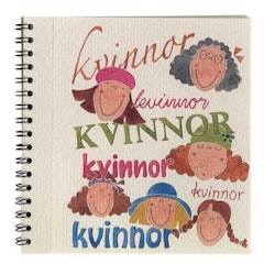 Vykortsalbum Kvinnor kan