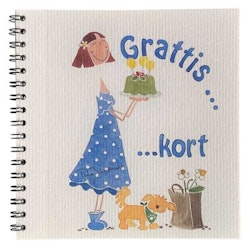 Vykortsalbum Grattis