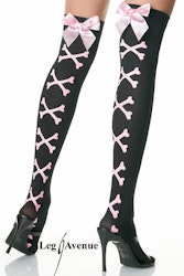 Crossbone Thigh Highs