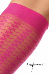 Tettvevd Houndstooth Strømper