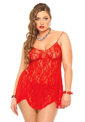 Rose Lace Flair Chemise