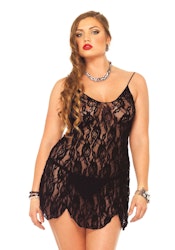 Rose Lace Flair Chemise