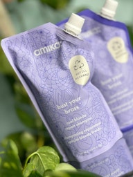 AMIKA Bust Your Brass Cool blonde repair shampoo REFILL 500ml