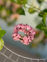 Stella Details Scrunchie Rose