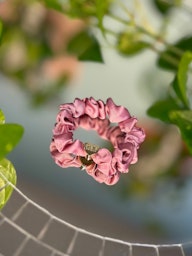 Stella Details Scrunchie Rose