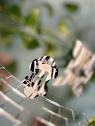 Stella Details Hårklämma Zebra
