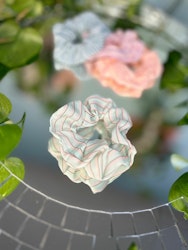 Stella Details Scrunchie TOVA Ljusgrön