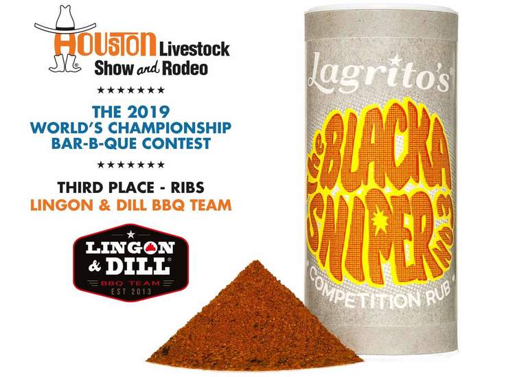 Lagritos THE BLACKA SNIPER No3 Rub (150 g)