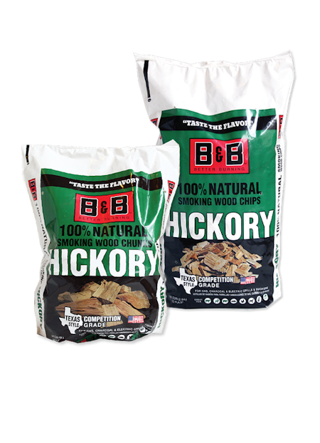 B&B Hickory Chunks 3,5 kg