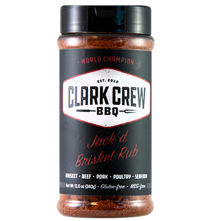 Clark Crew BBQ Jack’d Brisket Rub (340 g)