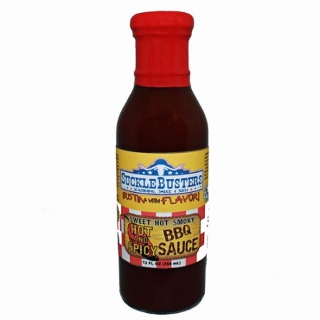 SuckleBusters BBQ Sauce Hot & Spicy (354 ml)