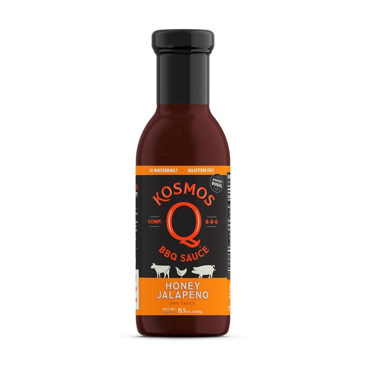 Kosmos Q HONEY JALAPENO BBQ Sauce (439 g)