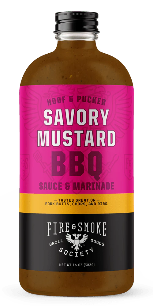 Fire & Smoke Savory Mustard Sauce (473 g)