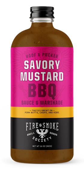 Fire & Smoke Savory Mustard Sauce (473 g)