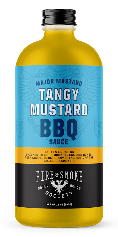 Fire & Smoke Tangy Mustard BBQ Sauce (473 g)