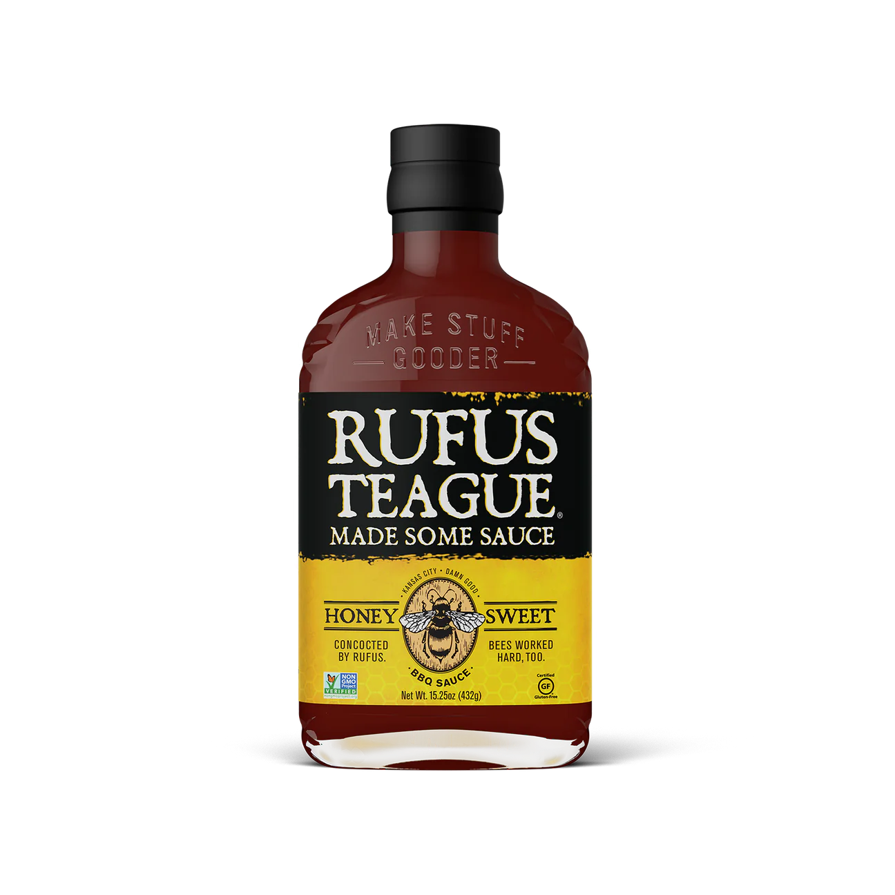 Rufus Teague ‘Honey Sweet’ BBQ Sauce (454 g)