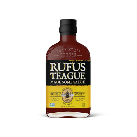 Rufus Teague ‘Honey Sweet’ BBQ Sauce (454 g)