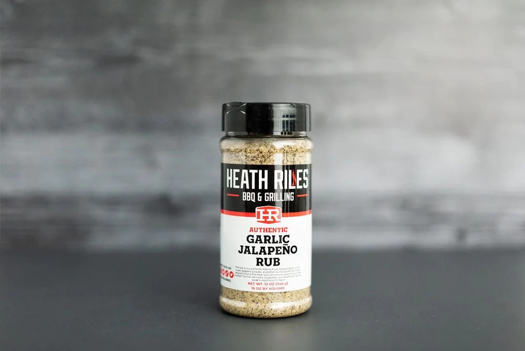 Heath Riles BBQ Garlic Jalapeno Rub, 16oz – The Burn Shop
