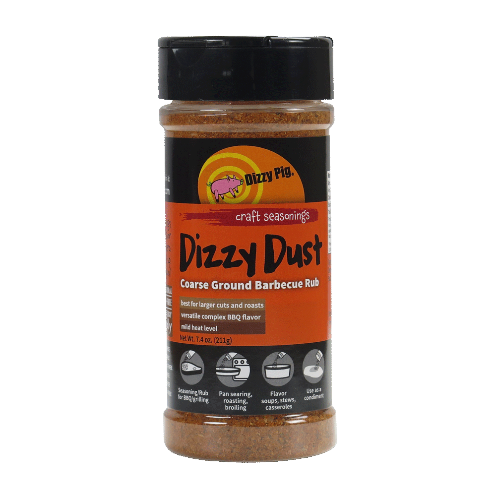 Dizzy Dust Coarse-Grind BBQ Seasoning (211 g)