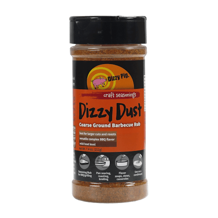 Dizzy Dust Coarse-Grind BBQ Seasoning (211 g)