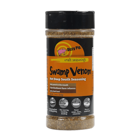 Swamp Venom Hot Deep South Seasoning (210 g)