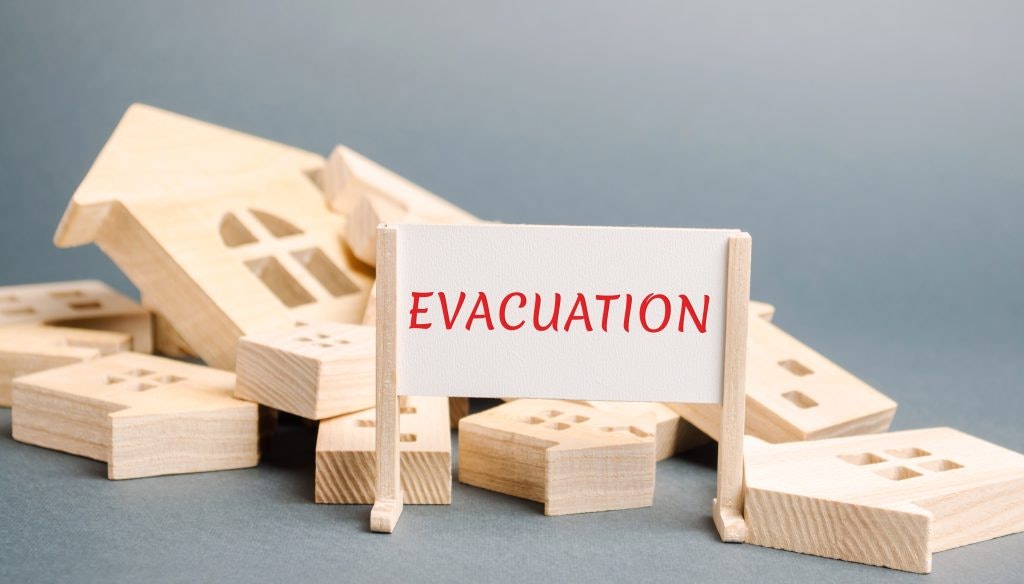 Evakuering av äldrehem (mallplan)