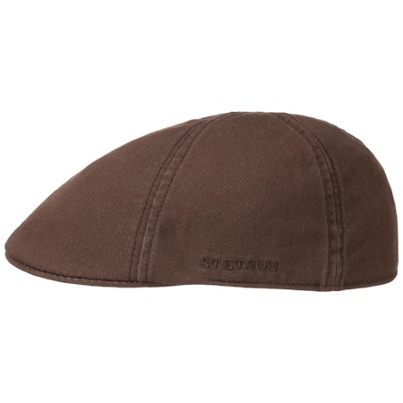 Texas Sun Protection Flat Cap Dark Brown - Stetson