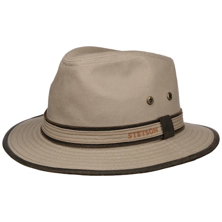Hatt Traveller Cotton Beige - Stetson