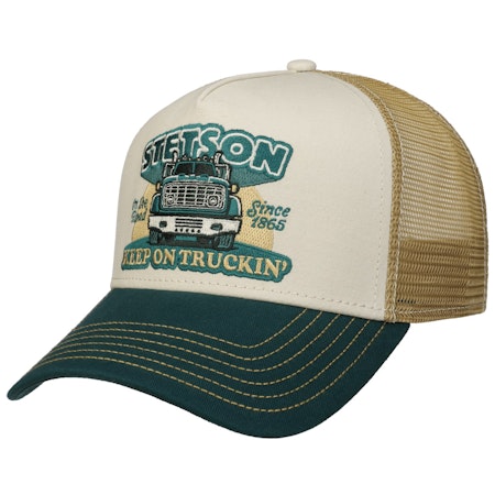 Truckerkeps Keep On Trucking - Stetson
