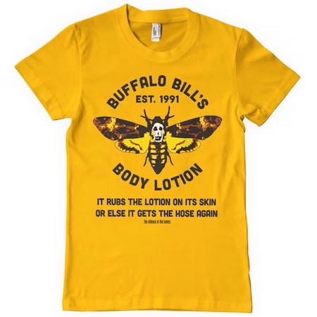T-Shirt Buffalo Bill's Body Lotion Gold- hybris