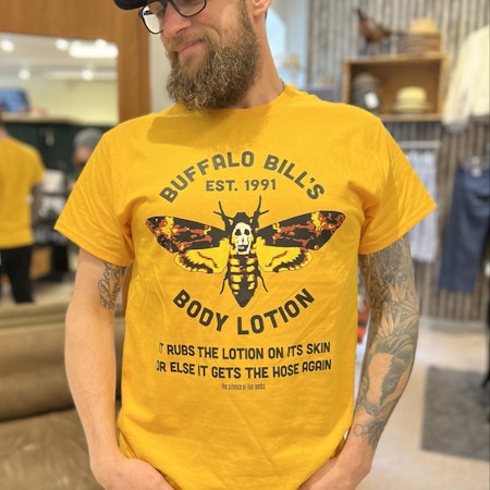T-Shirt Buffalo Bill's Body Lotion Gold- hybris