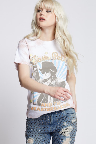 T-shirt Tom Petty And The Heartbreakers Tie Dye Tee  - Resycled Karma