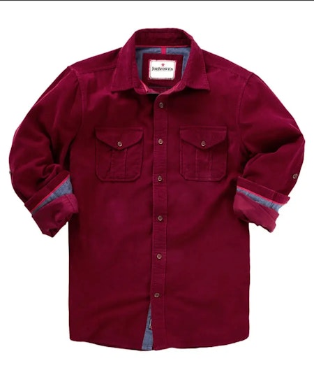 Skjorta Carefree Cord Shirt - Joe Browns