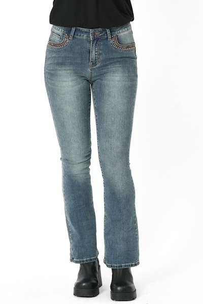 Jeans Euphoria Deep Blue Denim - Capri Collection