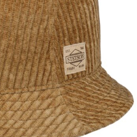 Kopia Bucket Hats Jersey manchester Brown - Stetson