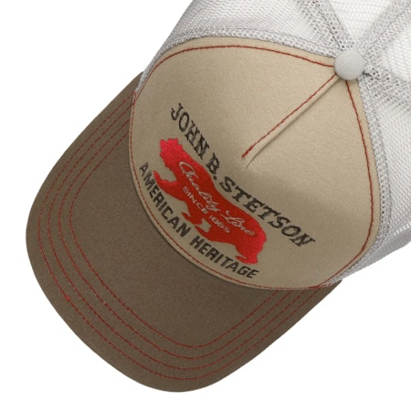 Trucker keps Bear khaki - Stetson