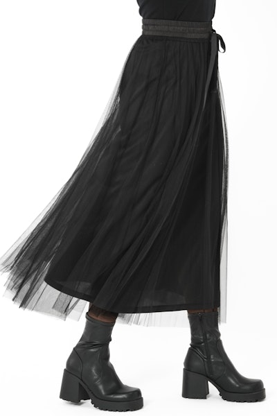 Kjol Paloma Tulle Skirt Black - Capri Collection