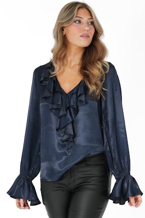 Blus Selma Midnight Blue- Capri Collection