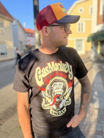 T-shirt Gas Monkey Garage - Spark Plugs - Hybris