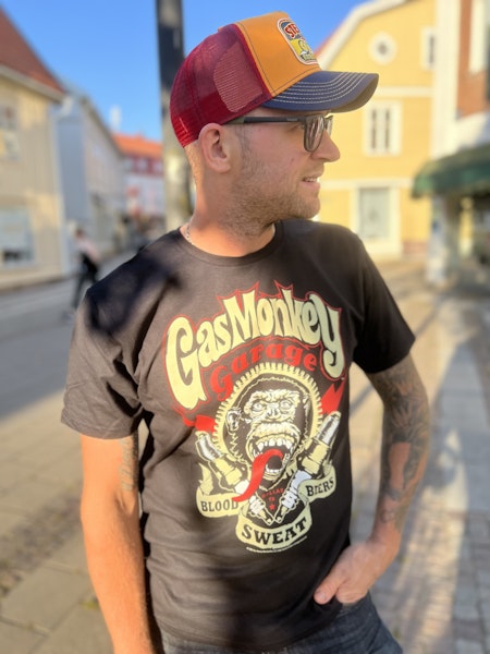 T-shirt Gas Monkey Garage - Spark Plugs - Hybris