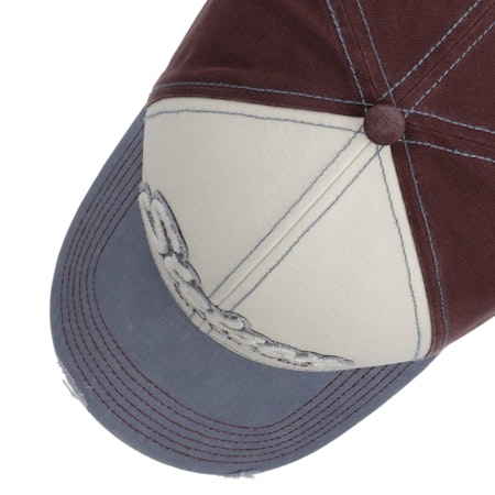 Baseball keps Tricolour Vintage Distressed