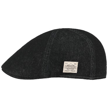 Texas Robust Denim Flat Keps - Stetson