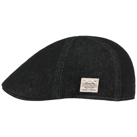 Texas Robust Denim Flat Keps - Stetson
